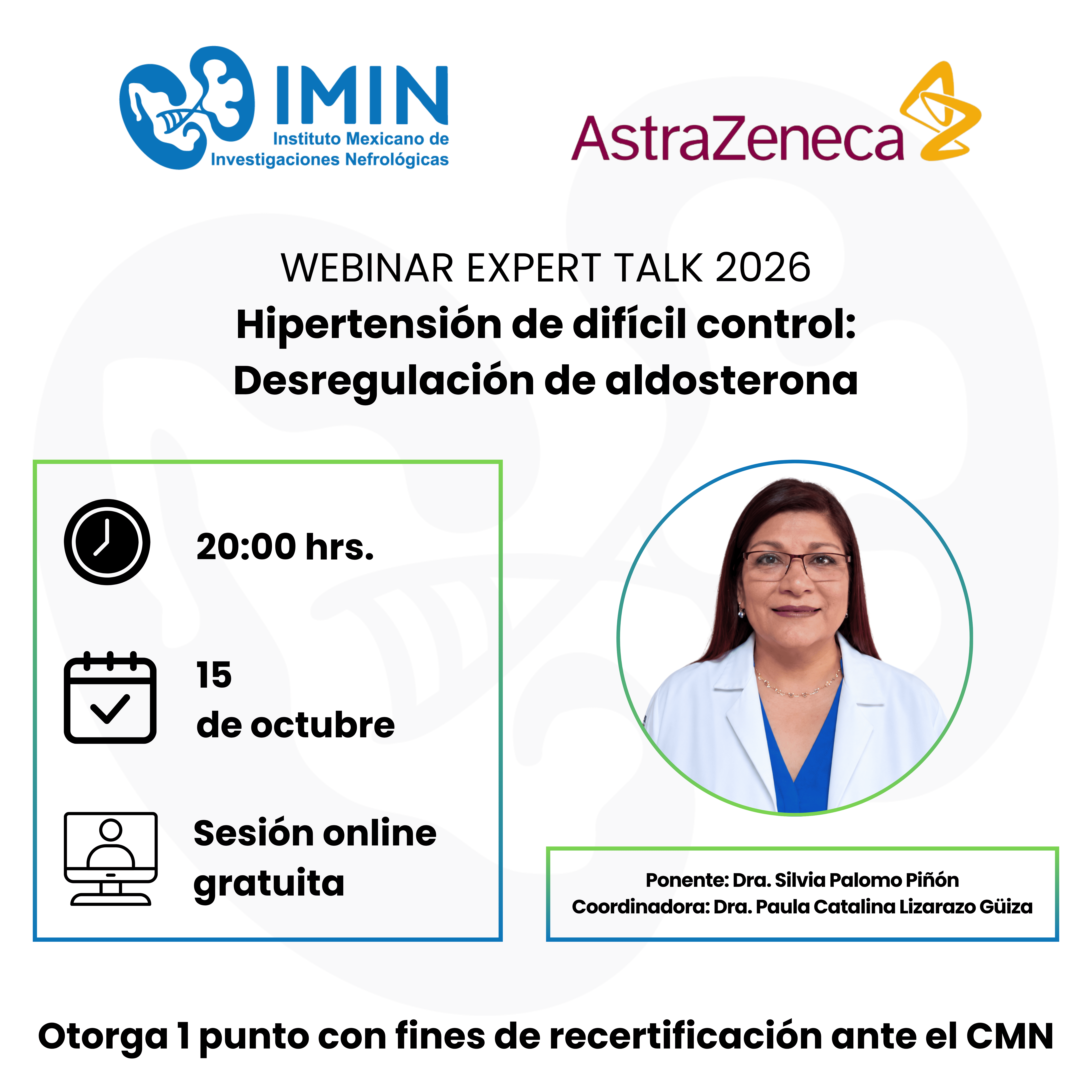Hipertensión de difícil control: Desregulación de aldosterona